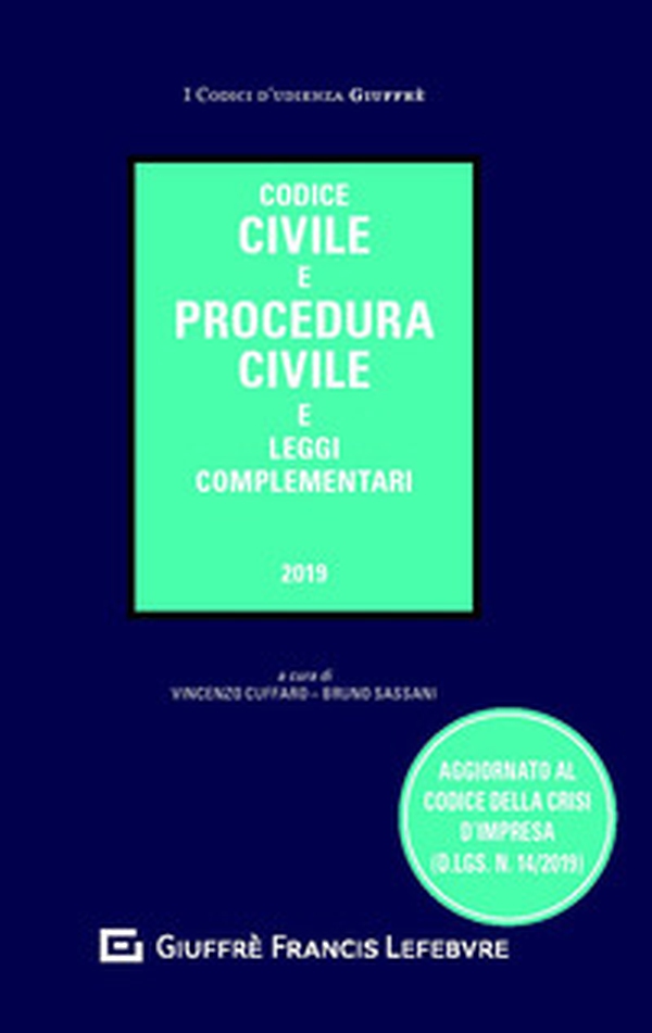 Codice civile e procedura civile e leggi complementari - Librerie.coop