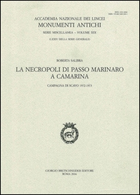 La necropoli di passo marinaro a Camarina. Campagna di scavo 1972-1973 - Librerie.coop