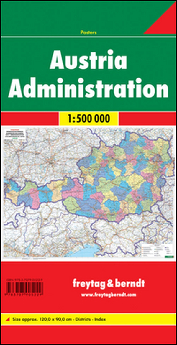 Austria administration 1:500.000 - Librerie.coop Austria administration 1:500.000 - Librerie.coop