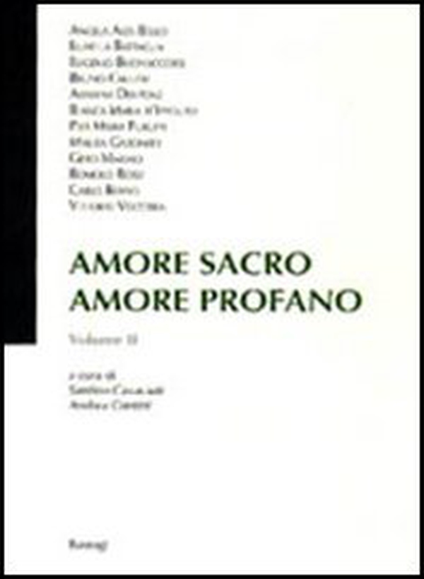 Amore sacro amore profano - Vol. 2 - Librerie.coop Amore sacro amore profano - Vol. 2 - Librerie.coop