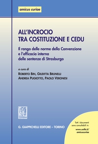 All'incrocio tra Costituzione e CEDU - Librerie.coop