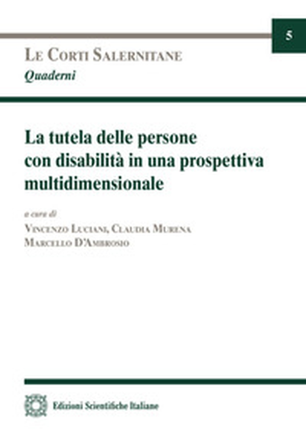 La tutela delle persone con disabilità in una prospettiva multidimensionale - Librerie.coop
