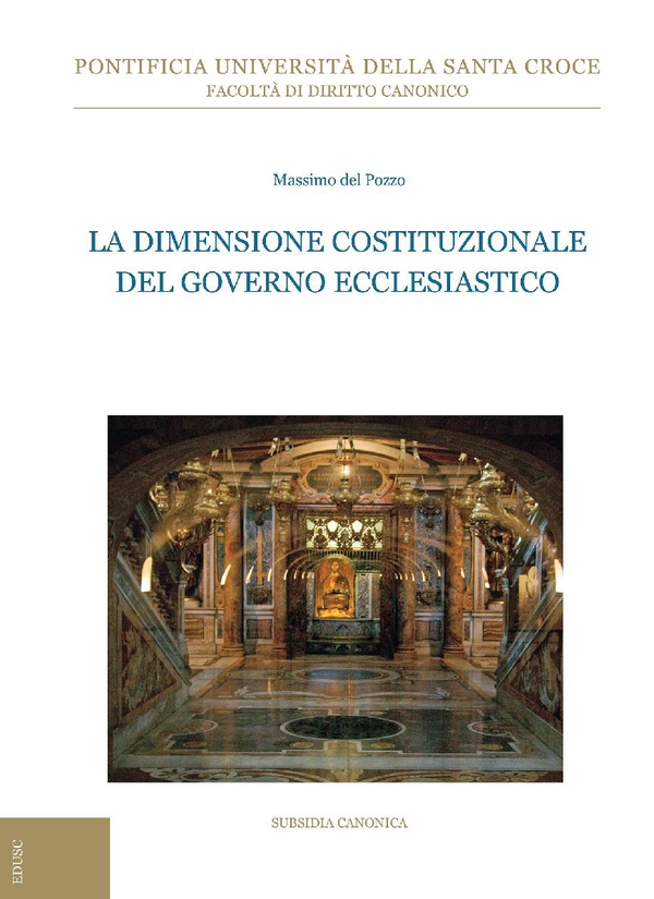 La dimensione costituzionale del governo ecclesiastico - Librerie.coop La dimensione costituzionale del governo ecclesiastico - Librerie.coop