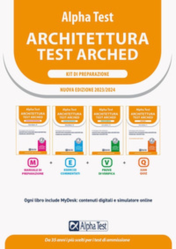 Alpha Test Architettura. Kit di preparazione. Per l'ammissione a tutti i corsi di laurea in Architettura e Ingegneria Edile-Architettura, Scienze dell'architettura. Ediz. MyDesk - Librerie.coop Alpha Test Architettura. Kit di preparazione. Per l'ammissione a tutti i corsi di laurea in Architettura e Ingegneria Edile-Architettura, Scienze dell'architettura. Ediz. MyDesk - Librerie.coop