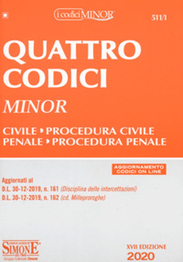 Quattro codici. Ediz. minor - Librerie.coop Quattro codici. Ediz. minor - Librerie.coop
