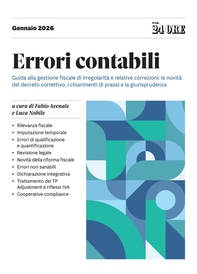 Errori contabili - Librerie.coop