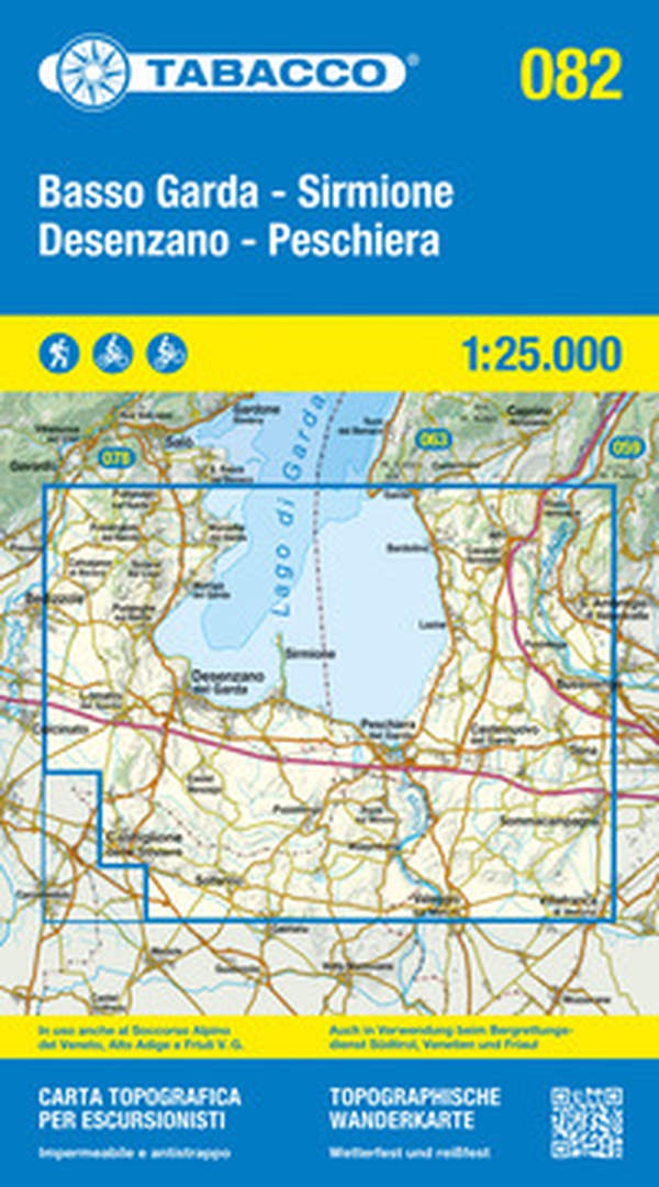 Basso Garda, Sirmione, Desenzano, Peschiera. Carta topografica in scala 1:25.000, antistrappo, impermeabile, fotodegradabile. Ediz. italiana, inglese, francese e tedesca - Librerie.coop Basso Garda, Sirmione, Desenzano, Peschiera. Carta topografica in scala 1:25.000, antistrappo, impermeabile, fotodegradabile. Ediz. italiana, inglese, francese e tedesca - Librerie.coop