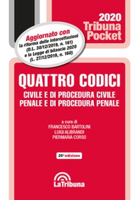 Quattro codici. Civile e di procedura civile, penale e di procedura penale e leggi complementari - Librerie.coop