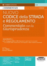 Nuovo codice della strada e regolamento. Commentato con la giurisprudenza - Librerie.coop Nuovo codice della strada e regolamento. Commentato con la giurisprudenza - Librerie.coop