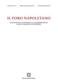 Il Foro napoletano. Dialoghi tra la dottrina e la giurisprudenza locale, nazionale ed europea - Vol. 3 - Librerie.coop