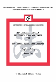 Leggi tradotte della Repubblica Popolare cinese - Librerie.coop
