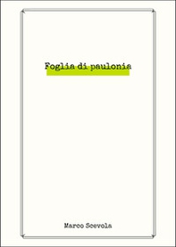 Foglie di paulonia - Librerie.coop