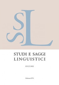 Studi e saggi linguistici - Vol. 2 - Librerie.coop