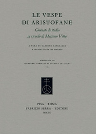 Le «Vespe di Aristofane». Giornate di studio in ricordo di Massimo Vetta - Librerie.coop