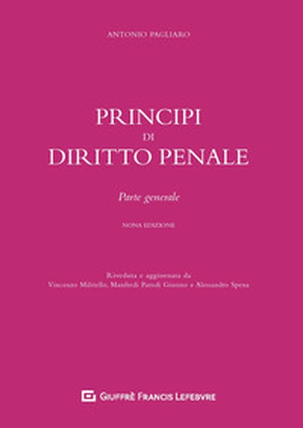 Principi di diritto penale. Parte generale - Librerie.coop