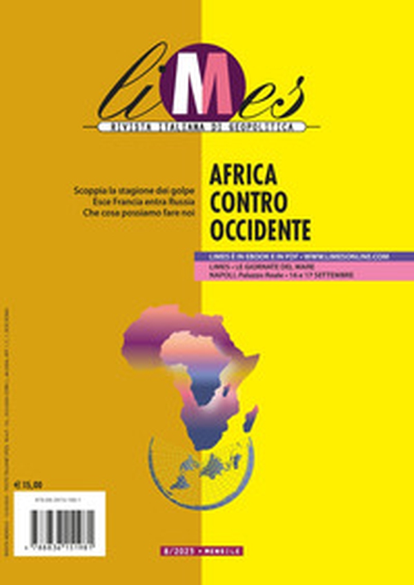 Limes. Rivista italiana di geopolitica - Vol. 8 - Librerie.coop Limes. Rivista italiana di geopolitica - Vol. 8 - Librerie.coop