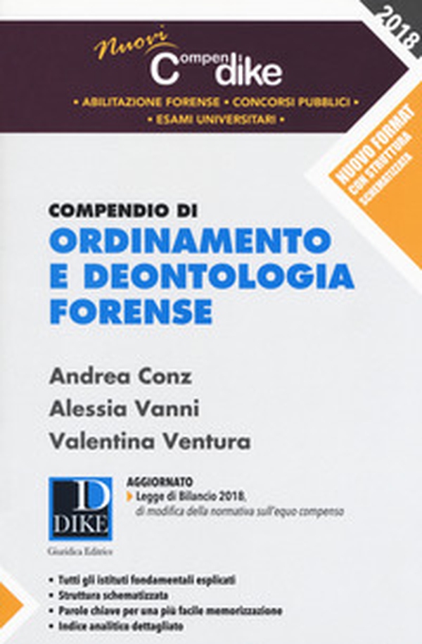 Compendio di ordinamento e deontologia forense - Librerie.coop Compendio di ordinamento e deontologia forense - Librerie.coop