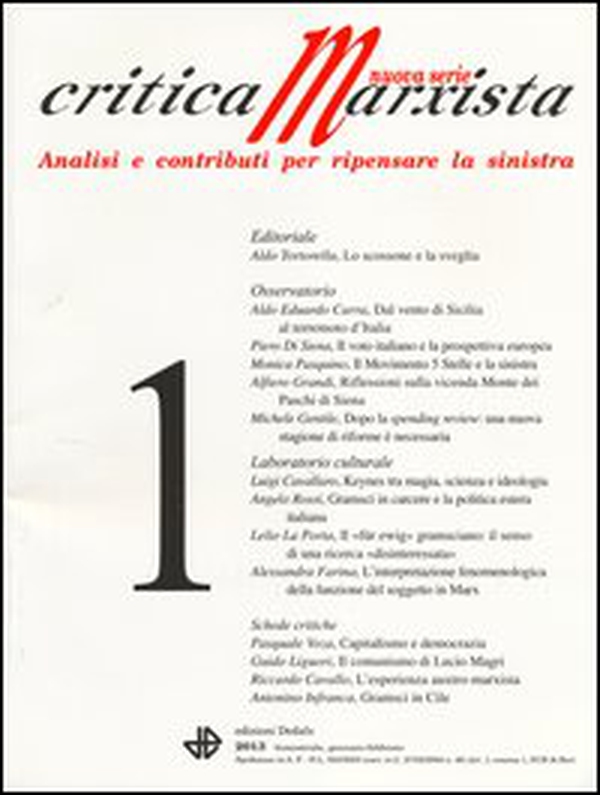 Critica marxista - Librerie.coop Critica marxista - Librerie.coop