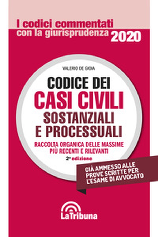 Codice dei casi civili sostanziali e processuali - Librerie.coop Codice dei casi civili sostanziali e processuali - Librerie.coop