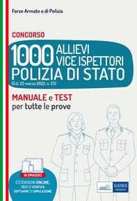 Manuale concorso 1000 Vice Ispettori nella Polizia di Stato. Teoria e Quesiti di verifica - Librerie.coop