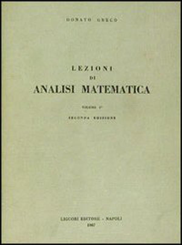 Lezioni di analisi matematica I - Librerie.coop Lezioni di analisi matematica I - Librerie.coop