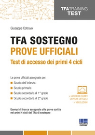 TFA sostegno. Prove ufficiali. Test di accesso dei primi 4 cicli - Librerie.coop