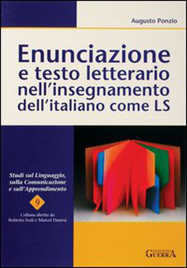 Enunciazione e testo letterario nell'insegnamento dell'italiano come LS - Librerie.coop Enunciazione e testo letterario nell'insegnamento dell'italiano come LS - Librerie.coop
