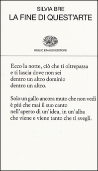 La fine di quest'arte - Librerie.coop La fine di quest'arte - Librerie.coop