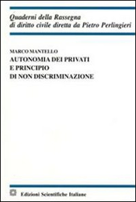 Autonomia dei privati e principio di non discriminazione - Librerie.coop