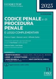 Codice penale e di procedura penale e leggi complementari 2025 - Librerie.coop