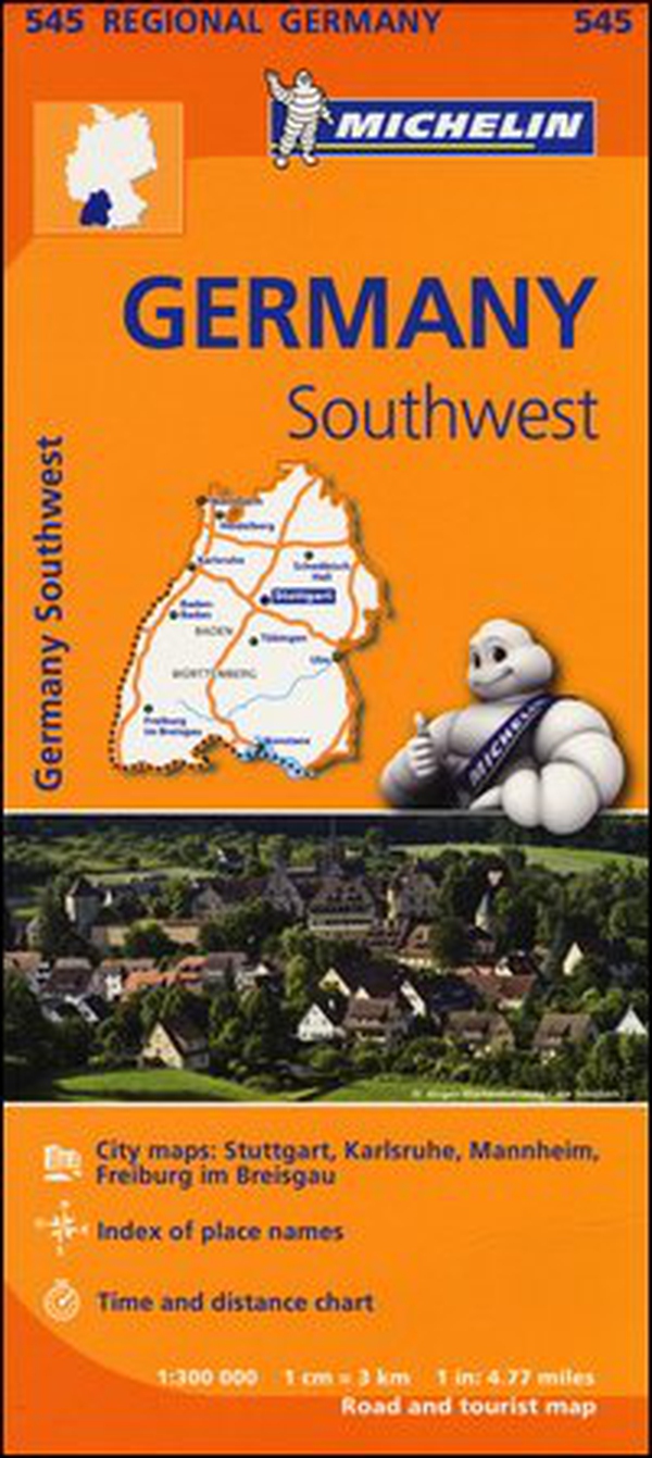 Germany Southwest 1:300.000 - Librerie.coop Germany Southwest 1:300.000 - Librerie.coop