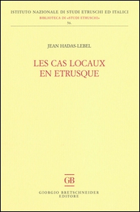 Les cas locaux en Etrusque - Librerie.coop