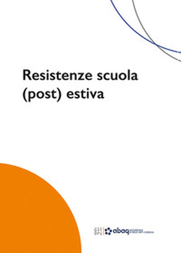 Resistenze scuola (post) estiva - Librerie.coop