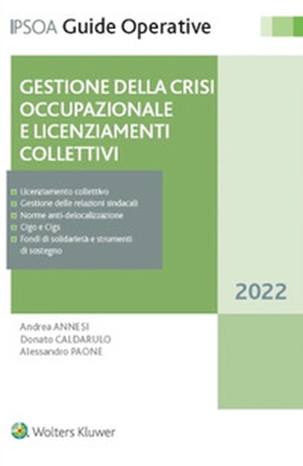 Gestione della crisi occupazionale e licenziamenti collettivi - Librerie.coop Gestione della crisi occupazionale e licenziamenti collettivi - Librerie.coop