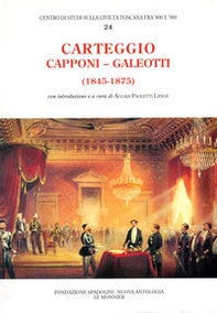 Carteggio (1845-1875) - Librerie.coop