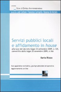 Servizi pubblici locali e affidamento in House - Librerie.coop