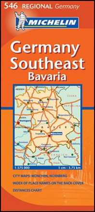 Germany Southeast, Bavaria 1:375.000 - Librerie.coop