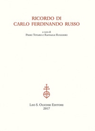 Ricordo di Carlo Ferdinando Russo - Librerie.coop