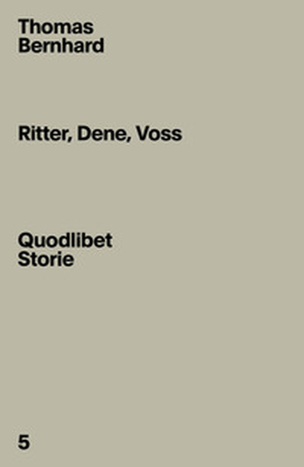 Ritter, Dene, Voss - Librerie.coop Ritter, Dene, Voss - Librerie.coop