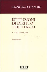 Istituzioni di diritto tributario - Vol. 2 - Librerie.coop Istituzioni di diritto tributario - Vol. 2 - Librerie.coop