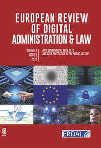 European review of digital administration & law - Vol. 5 - Librerie.coop