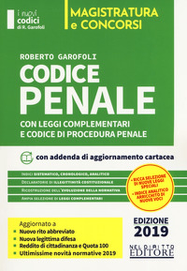 Codice penale con leggi complementari e codice di procedura penale - Librerie.coop Codice penale con leggi complementari e codice di procedura penale - Librerie.coop