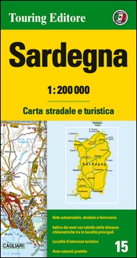 Sardegna 1:200.000. Carta stradale e turistica - Librerie.coop