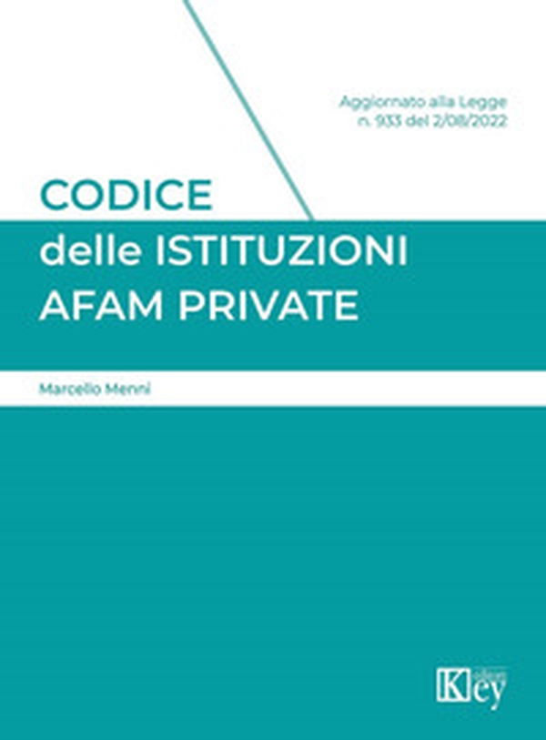 Codice delle istituzioni Afam private - Librerie.coop Codice delle istituzioni Afam private - Librerie.coop