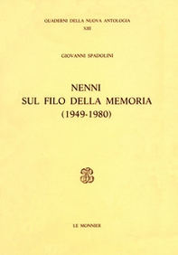 Nenni sul filo della memoria (1949-1980) - Librerie.coop