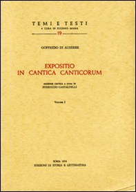 Expositio in Cantica canticorum - Librerie.coop
