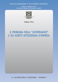 Il problema della «governance» e gli assetti istituzionali d'impresa - Librerie.coop