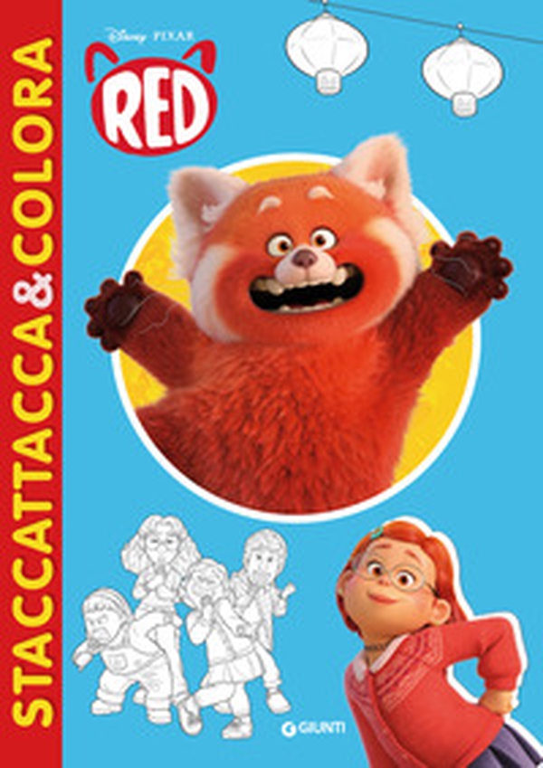 Red. Staccattacca & colora. Con adesivi - Librerie.coop Red. Staccattacca & colora. Con adesivi - Librerie.coop