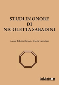 Studi in onore di Nicoletta Sabadini - Librerie.coop