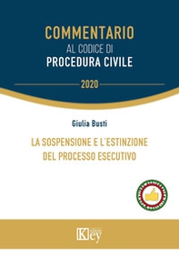 La sospensione e l'estinzione del processo esecutivo - Librerie.coop